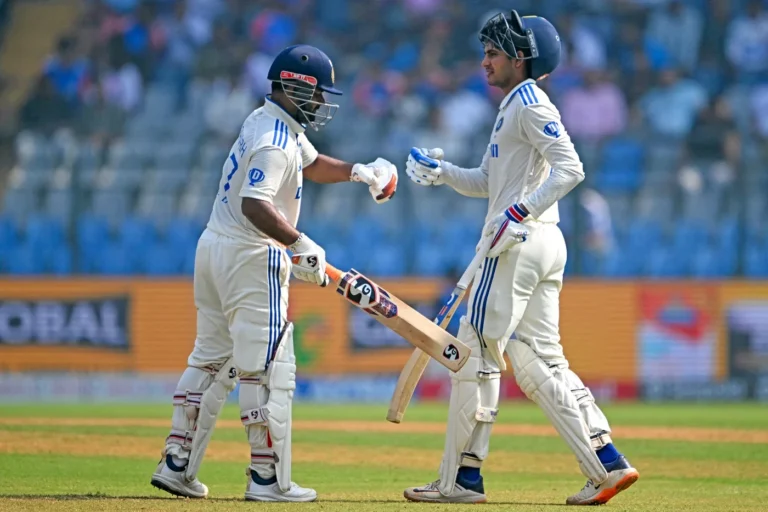 Pant And Gill Hit Top Gear To Help India Close The Gap