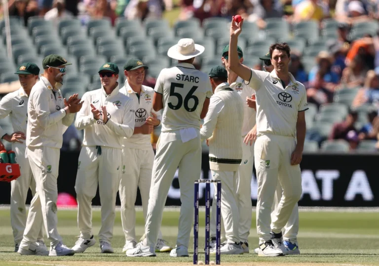 Cummins Takes Five To Lead Australia To Thumping Victory