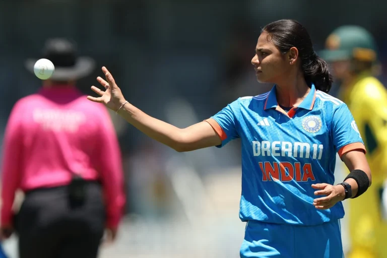 West Indies Bowl; India Hand Saima Thakor T20i Debut